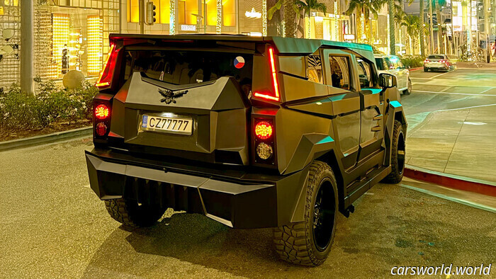 El Prombron de Piel de Cocodrilo de Dartz Hace Que Mansory Parezca Manso | Carscoops